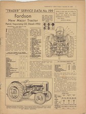 Fordson new major d'occasion  Expédié en Belgium