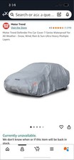 Car cover waterproof for sale  Brownsville