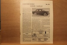 Original singer gazelle for sale  IPSWICH