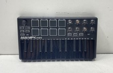 Teclado controlador Akai preto MPK mini MIDI sintetizador USB pad comprar usado  Enviando para Brazil