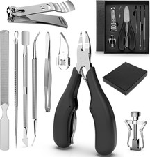 Conjunto 9 Herramientas para Unas Encarnadas Profesional Cortauñas Podologia Hombre comprar usado  Enviando para Brazil