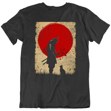 Camiseta Samurai Cat Love lutador japonês guerreiro espada mangá arte presente nova comprar usado Camiseta Samurai Cat Love lutador japonês guerreiro espada mangá arte presente nova comprar usado  Enviando para Brazil