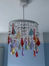 Acrylic crystal chandelier for sale  ALFRETON