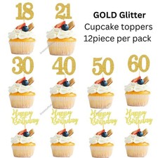 Gold glitter cupcake for sale Gold glitter cupcake for sale  GLASGOW