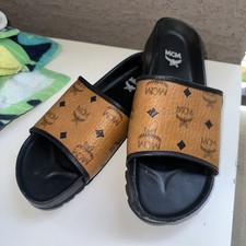 Usado, Slides MCM Visetos EUA 9,5 Reino Unido 28 cm comprar usado  Enviando para Brazil