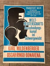 Programm boxen 1967 gebraucht kaufen  Frankfurt am Main
