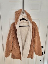 Womens sherpa cardigan for sale  Coatesville