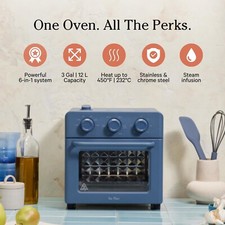 Forno Our Place Wonder 6 em 1 fritadeira a ar e torradeira com infusão de vapor sal azul comprar usado  Enviando para Brazil