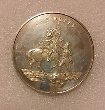 Hallmarked silver medal for sale  NEATH