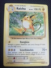 Carta pokémon raichu usato  Albese con Cassano