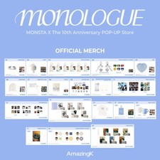 [Pré-venda] MONSTA X The 10th Anniversary POP-UP Store Monólogo Oficial MD KPOP comprar usado  Enviando para Brazil
