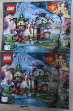 Używany, Lego Notice Instruction du Elves 41075 The Elves' Treetop Hideaway TBE na sprzedaż  Wysyłka do Poland