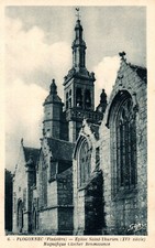 Cpa plogonnec eglise d'occasion  Gennevilliers