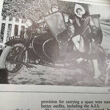 Ajs twin sidecar for sale  BRIGHTON