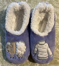 Snoozies slippers sheep for sale  SHREWSBURY