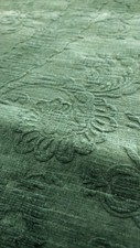 Green velvet tufted for sale  RUGBY