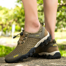 Tênis masculino respirável sapatos masculinos de escalada caminhada sapatos masculinos sapatos de praia ao ar livre  comprar usado  Enviando para Brazil