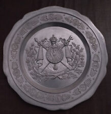 Assiette alliage etain d'occasion  Salon-de-Provence