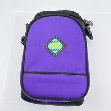 Estojo de transporte vintage para câmera Sport Zone roxo acolchoado com suporte para cinto comprar usado  Enviando para Brazil