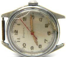 Lote de relógio antigo masculino vintage 1954 Bulova campo militar infantaria manual mão vermelha comprar usado  Enviando para Brazil