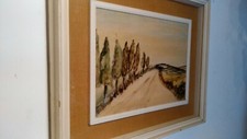 Quadro autore acquarello usato  Ragalna