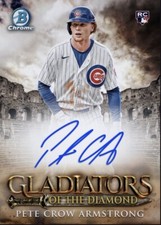 2024 Topps Bowman Auto Gladiators Diamond Signature PETE CROW-ARMSTRONG Digital comprar usado  Enviando para Brazil