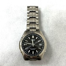 Relógio Casio Lineage masculino multibanda 6 solar titânio preto 10 ATM usado comprar usado  Enviando para Brazil
