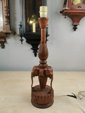 Tischlampe elefanten holz gebraucht kaufen  Trier