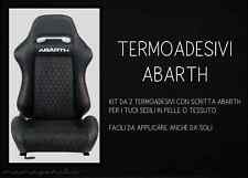Termoadesivi abarth sedili usato  Recanati