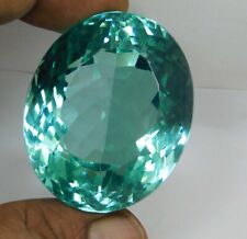 Piedra preciosa suelta natural 238,00 quilates aguamarina Brasil azul océano corte ovalado O-212 segunda mano  Embacar hacia Mexico