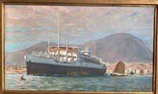 Tableau ancien marine. d'occasion  Paris XIX