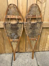 Old snowshoes long for sale  Newport