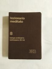 Lezionario meditato tempo usato  Piombino Dese