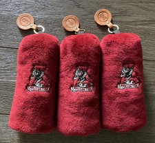 Usado, Conjunto vintage de 3 capas de cabeça de taco de pelúcia maré carmesim da Universidade do Alabama 1, 5 e X comprar usado Usado, Conjunto vintage de 3 capas de cabeça de taco de pelúcia maré carmesim da Universidade do Alabama 1, 5 e X comprar usado  Enviando para Brazil