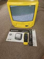 Matsui tvr180 yellow for sale  EASTLEIGH
