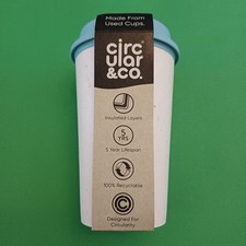 Circular travel mug for sale  PLYMOUTH