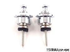 2 EUA Fender STRAP LOCKS + BOTÕES Precision P J Jazz Bass, Ultra II Bass comprar usado  Enviando para Brazil