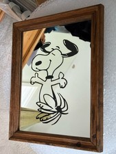 Vintage snoopy mirror for sale  CAMBRIDGE