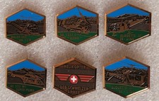 PINS PIN HELICOPTERE PIN HELICOPTER CHOPPER HELICOPTERO ARMY SUISSE  6 PINS NUME comprar usado  Enviando para Brazil