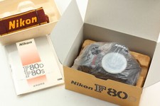 Przetestowany【Prawie nieużywany w PUDEŁKU】 Nikon F80 D 35mm Aparat filmowy Czarny korpus z Japonii na sprzedaż  Wysyłka do Poland