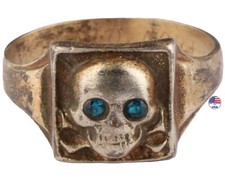 Gold ring skull for sale  Hollywood