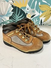 Usado, Bota de campo Timberland 6 polegadas botas infantis EUA 13 palmilhas faltando trigo comprar usado  Enviando para Brazil