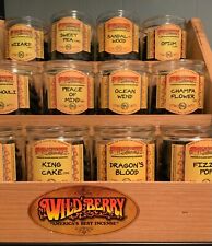 Wildberry incense cones for sale  Franklin