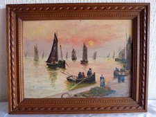 Tableau peinture marine d'occasion  Vaugneray