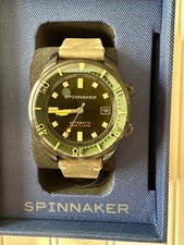Spinnaker Bradner SP-5062-04 relógio de mergulho automático 42mm mostrador verde NH35 comprar usado  Enviando para Brazil