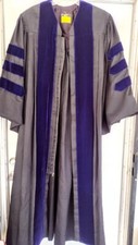 Vintage doctoral gown for sale  Indio