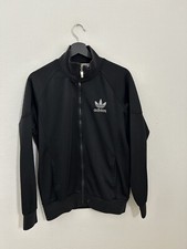 Adidas jacket retro d'occasion  Carbon-Blanc