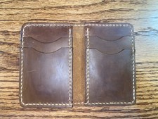 Minimalist wallet leather for sale  Griswold