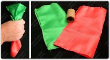 Colore Cambio Seta Hanky 15.2cm Palco Close Up Magia Trucco Sostegno Rosso Tubo comprar usado  Enviando para Brazil