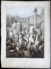 Stampa antica ludwig usato  Roma